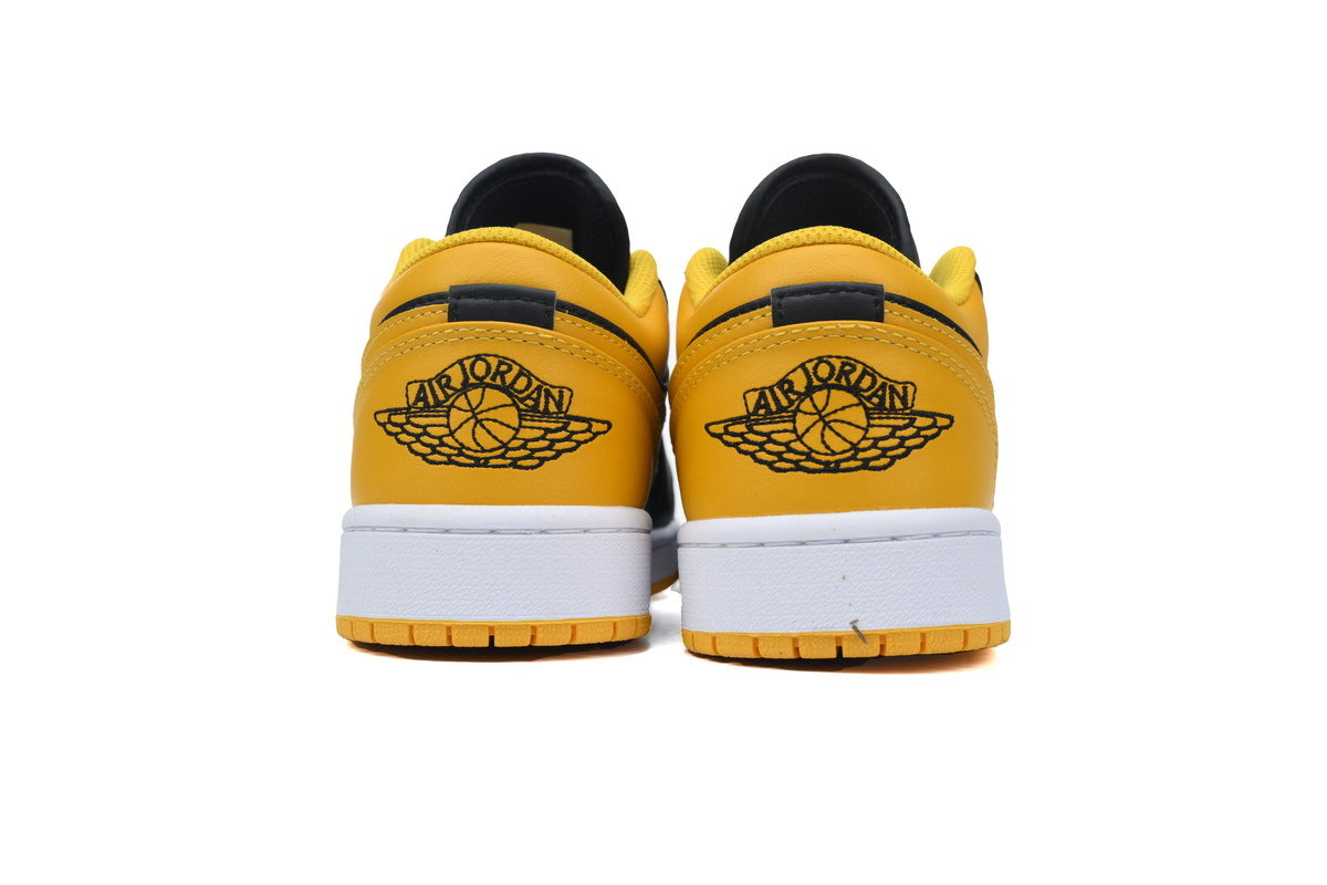 Air Jordan 1 Low 'Yellow Ochre' sneaker product image 3 | Foot Spikes