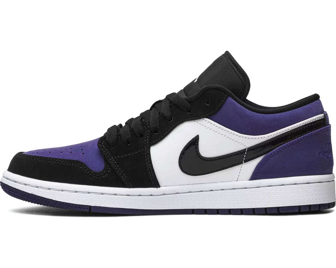Air Jordan 1 low court purple sneaker product image 1 | Foot Spikes