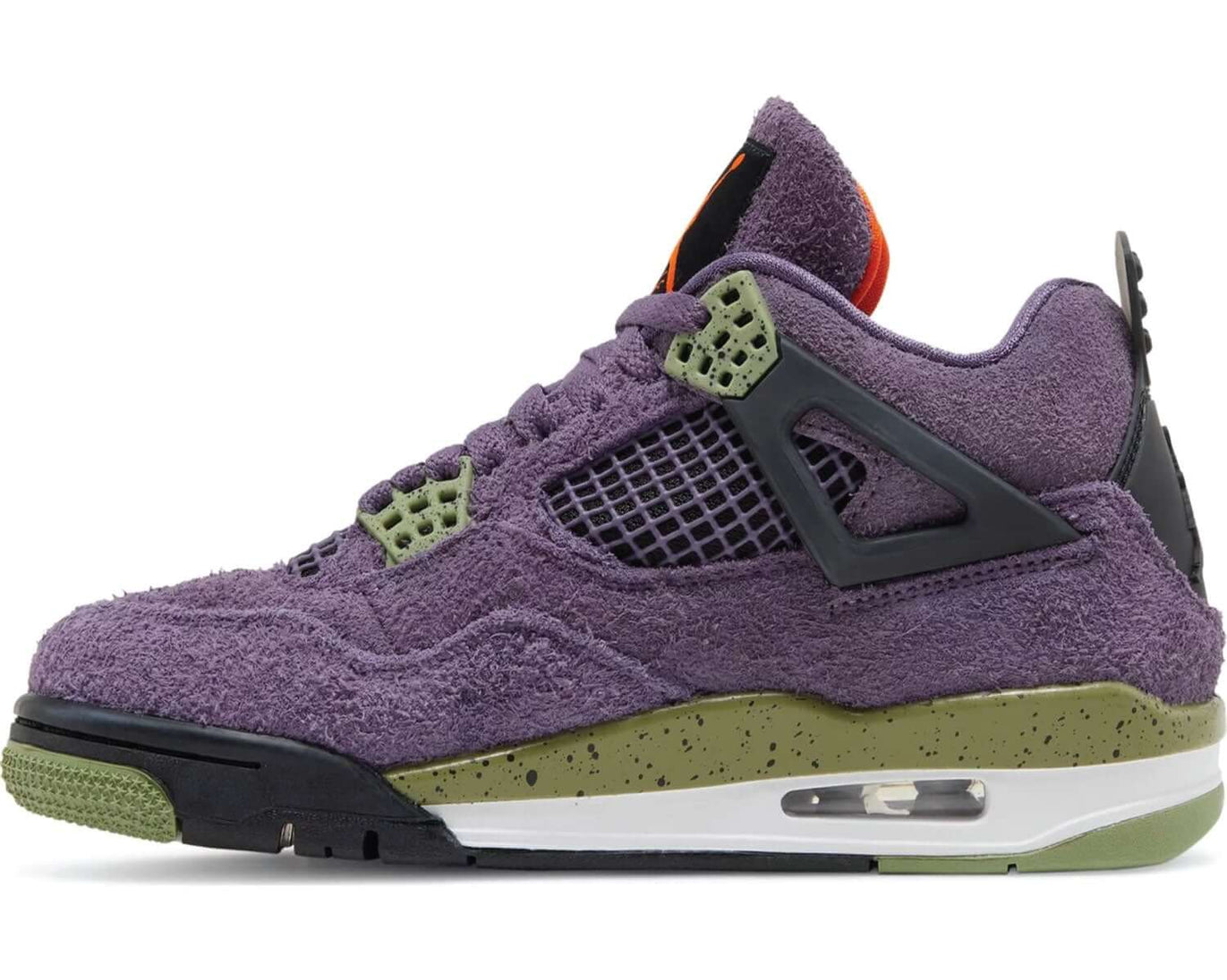 Wmns Air Jordan 4 Retro 'Canyon Purple' sneaker product image 1 | Foot Spikes