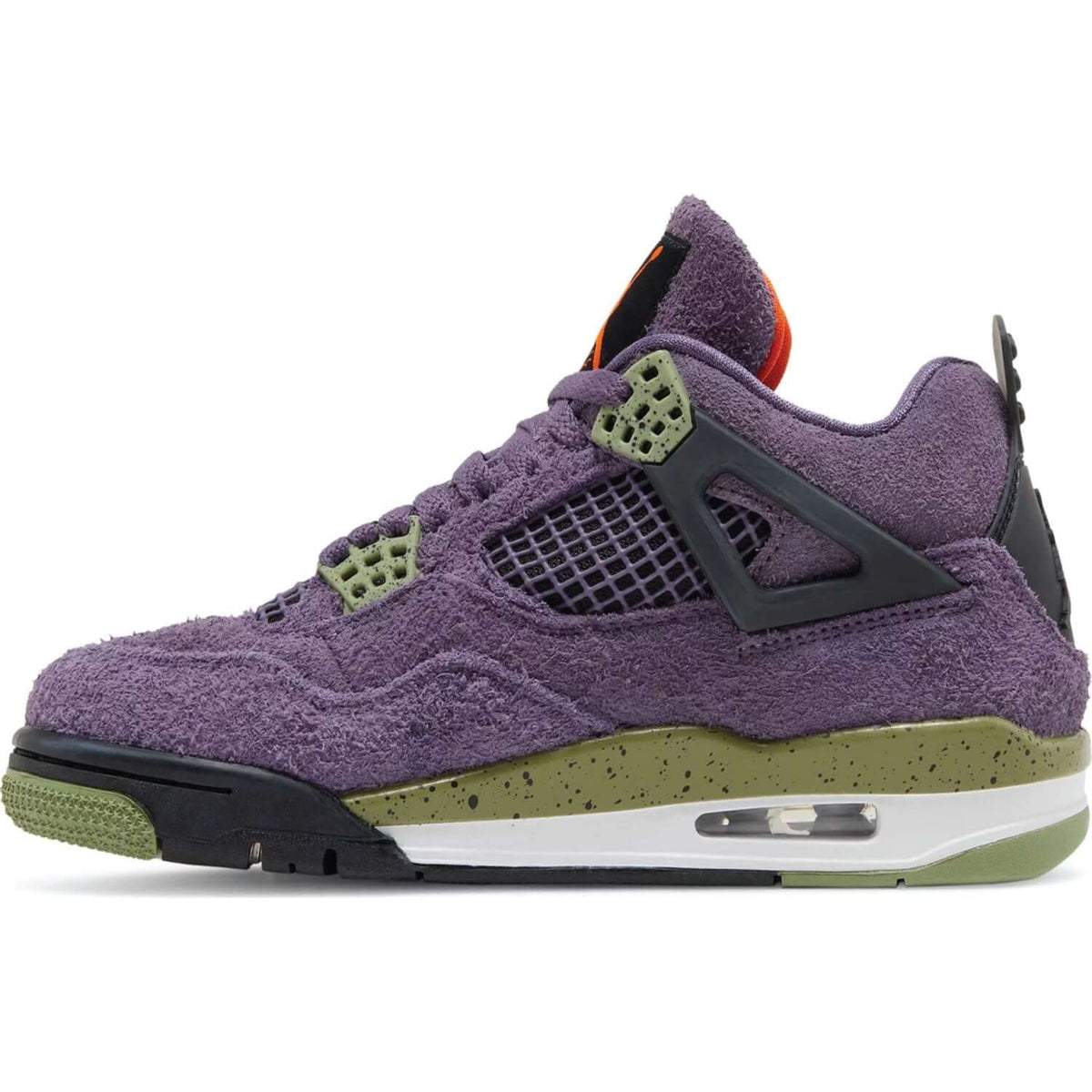 Wmns Air Jordan 4 Retro 'Canyon Purple' sneaker product image 1 | Foot Spikes