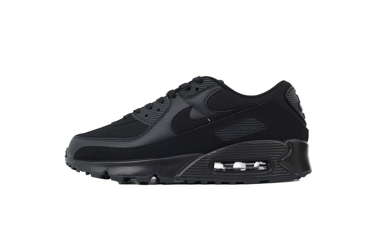 Air Max 90 'Triple Black' sneaker product image 1 | Foot Spikes