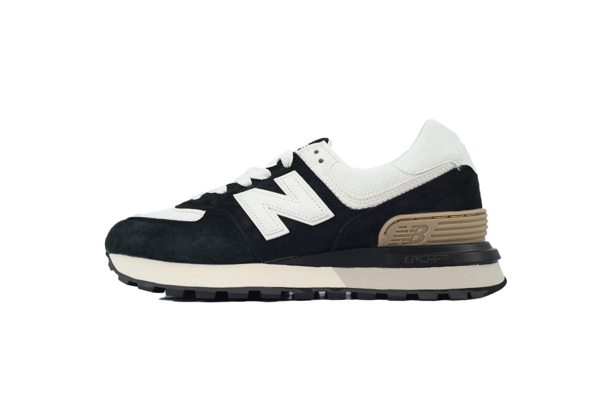New Balance 574 Legacy 'Black Angora' sneaker product image 1 | Foot Spikes