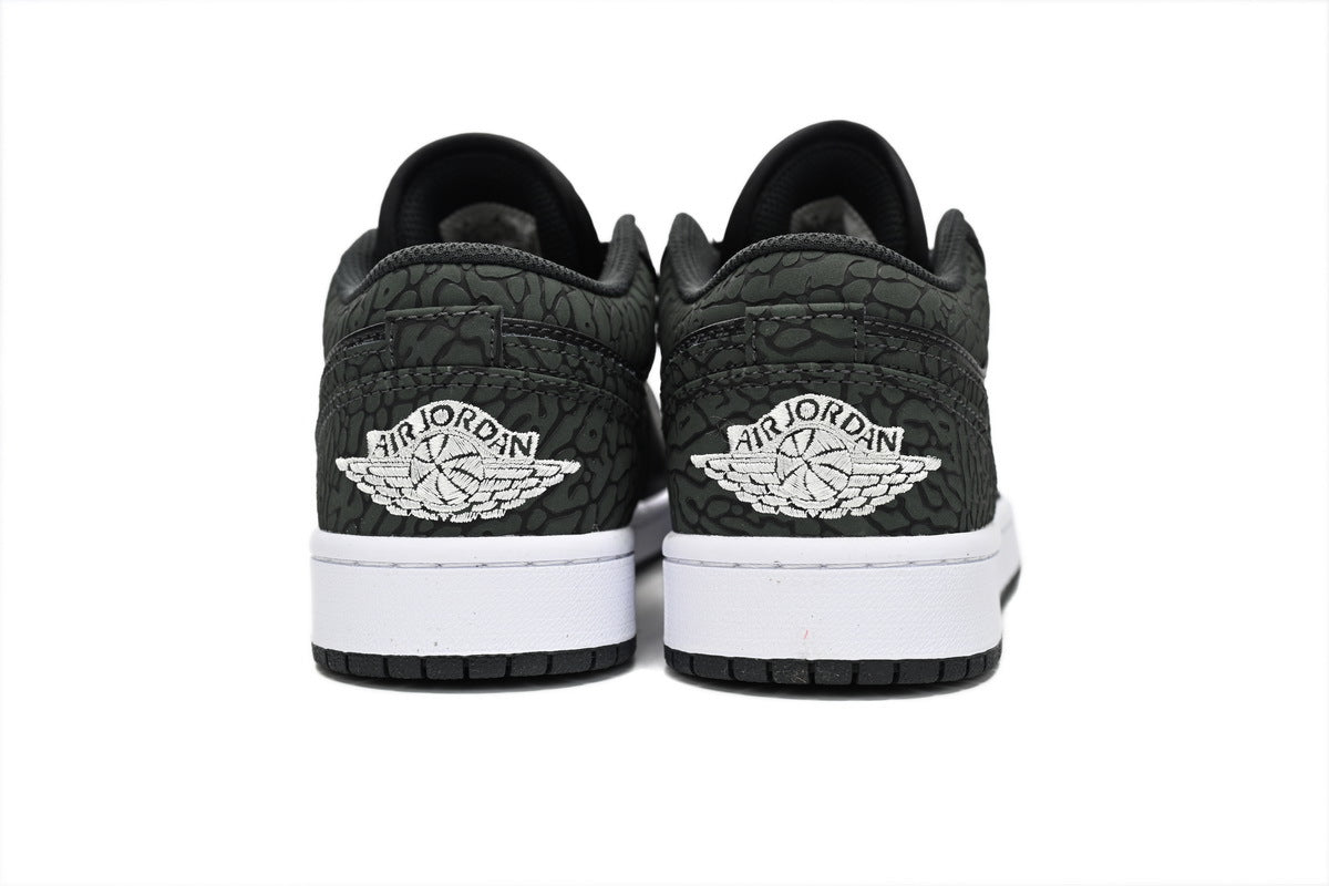 Air Jordan 1 Low SE 'Black Elephant' sneaker product image 3 | Foot Spikes