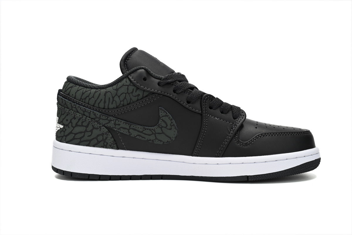 Air Jordan 1 Low SE 'Black Elephant' sneaker product image 4 | Foot Spikes