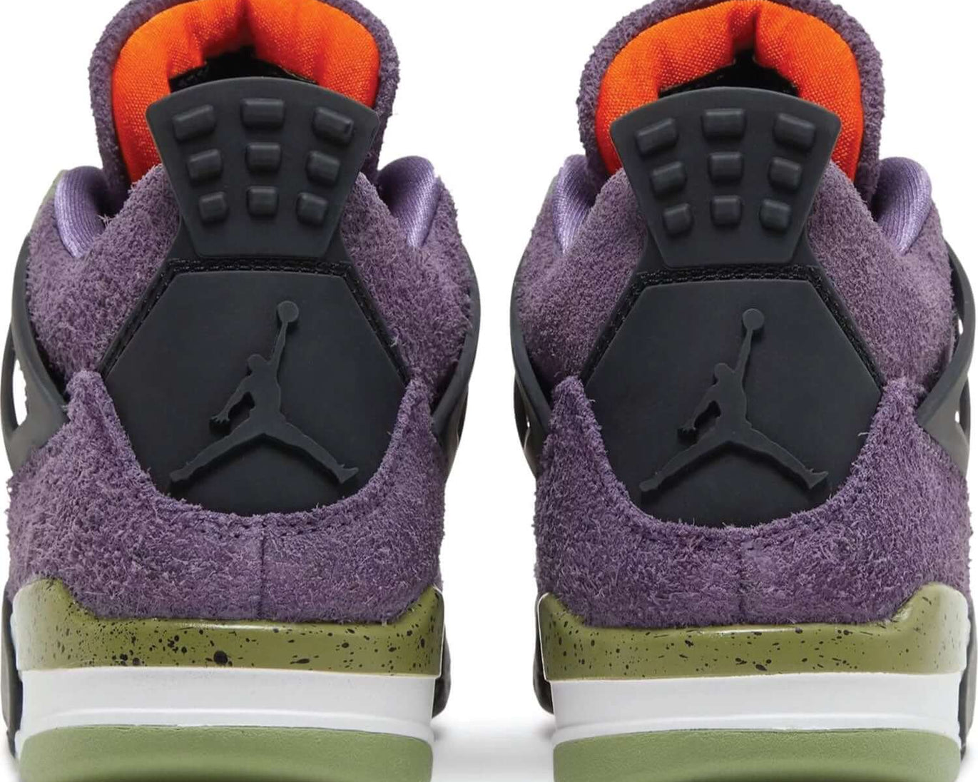 Wmns Air Jordan 4 Retro 'Canyon Purple' sneaker product image 3 | Foot Spikes