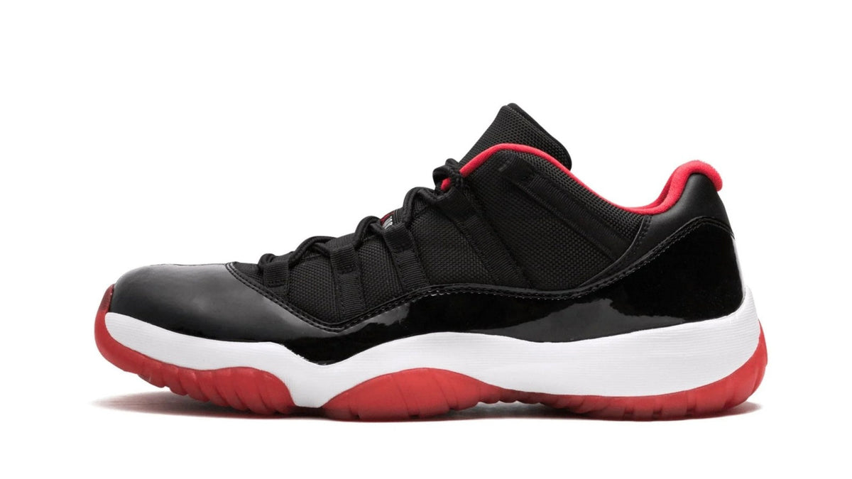 Air Jordan 11 Retro Low "Bred" sneaker product image 1 | Foot Spikes