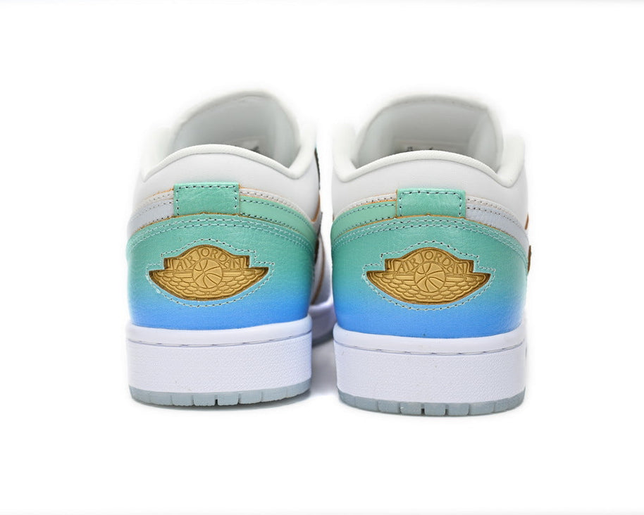 Wmns Air Jordan 1 Low SE 'Emerald Rise' sneaker product image 3 | Foot Spikes