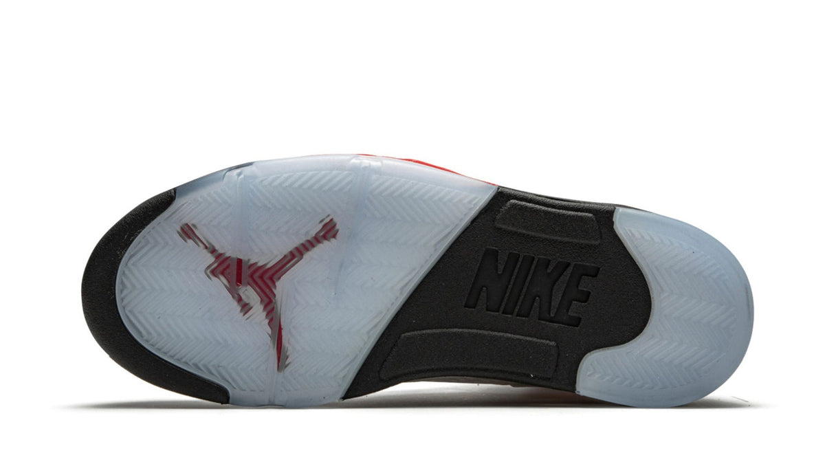 Air Jordan 5 Retro "Fire Red Silver Tongue 2020" sneaker product image 5 | Foot Spikes