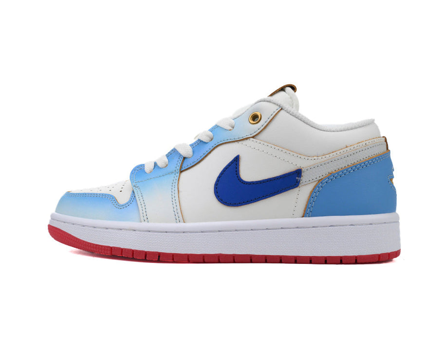 Air Jordan 1 Low SE GS 'Blue Gradient' sneaker product image 1 | Foot Spikes