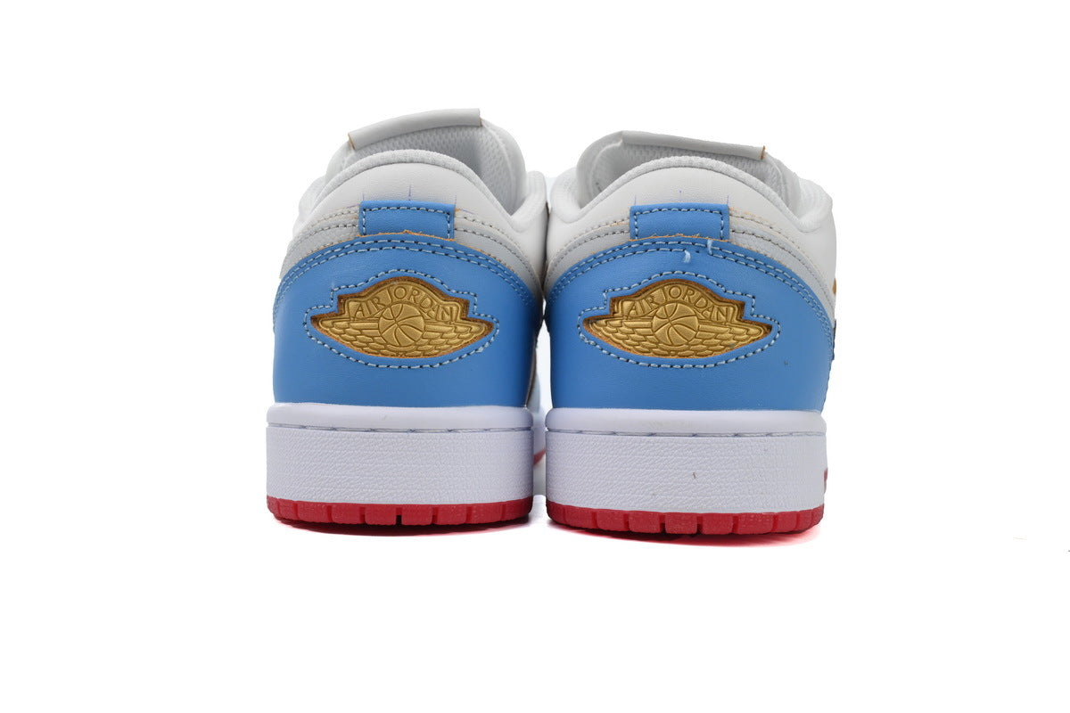 Air Jordan 1 Low SE GS 'Blue Gradient' sneaker product image 3 | Foot Spikes
