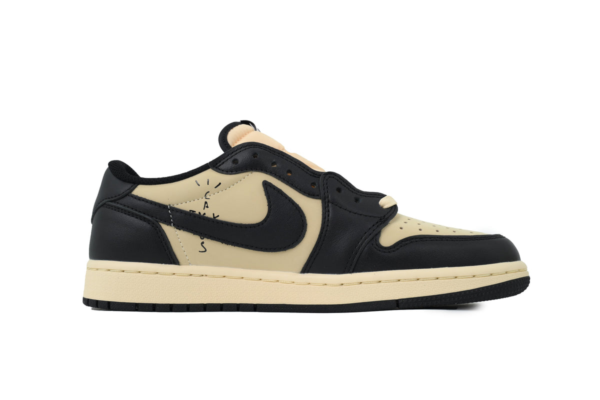 Travis Scott x Air Jordan 1 Retro Low OG SP 'Pale Vanilla' sneaker product image 4 | Foot Spikes