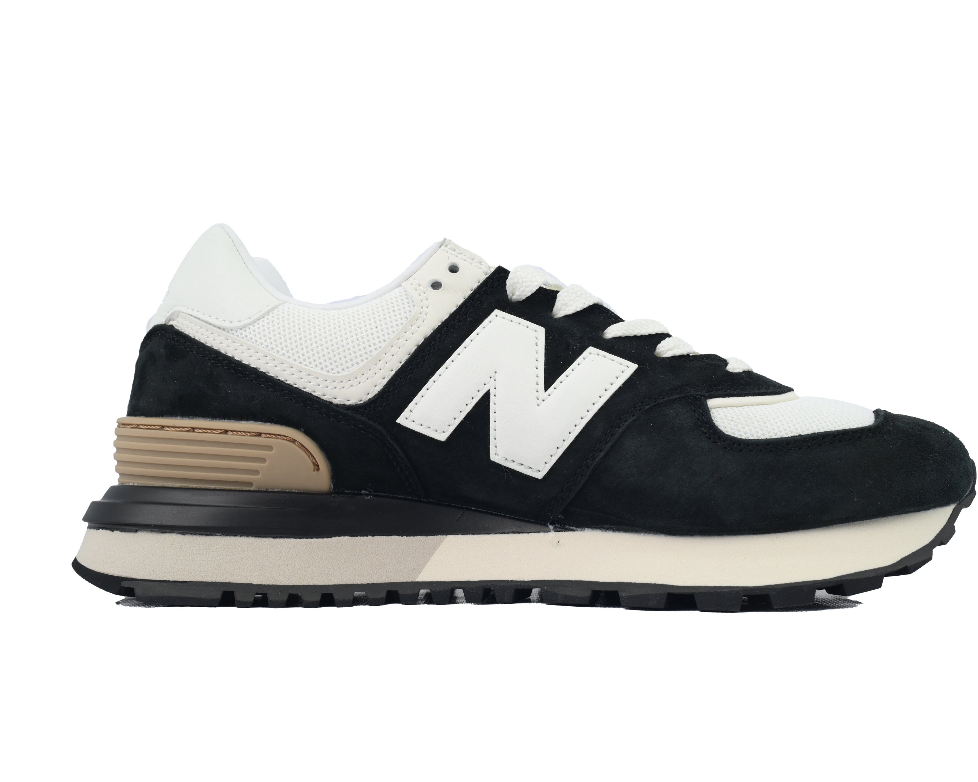 New Balance 574 Legacy 'Black Angora' sneaker product image 4 | Foot Spikes