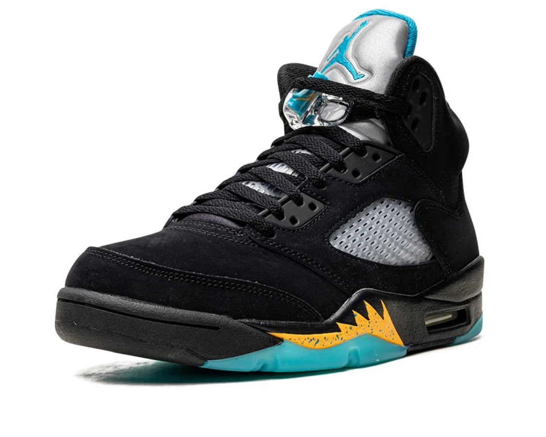 Air Jordan 5 "Aqua" sneaker product image 4 | Foot Spikes