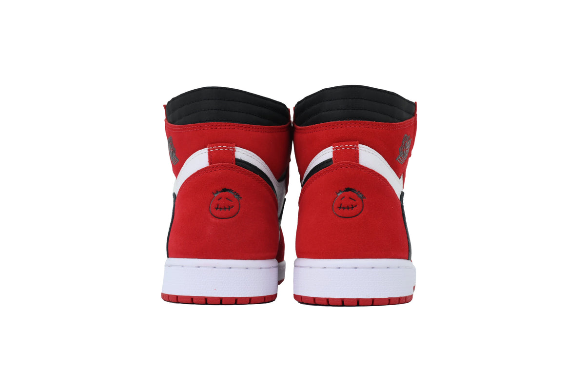 Zion Williamson x Air Jordan 1 Retro Low High Red Hook sneaker product image 3 | Foot Spikes