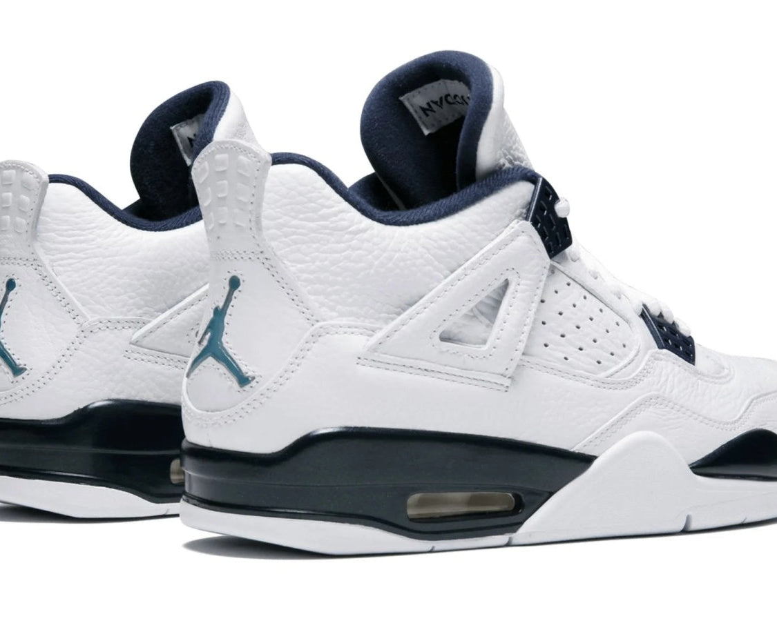 Air Jordan 4 Retro LS "Legend Blue" sneaker product image 4 | Foot Spikes