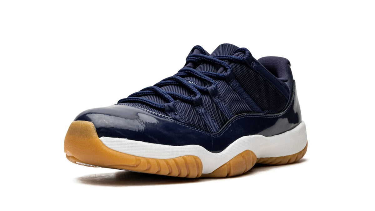 Air Jordan 11 Retro Low "Navy/Gum" sneaker product image 3 | Foot Spikes