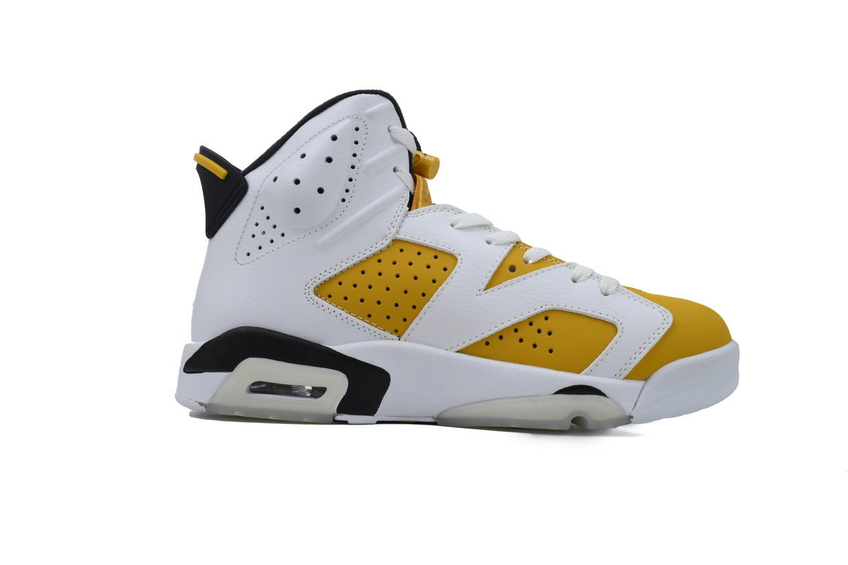 Air Jordan 6 Retro 'Yellow Ochre' sneaker product image 4 | Foot Spikes