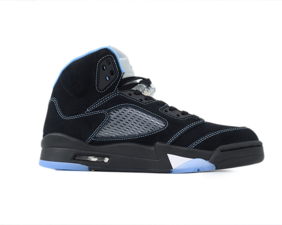 Air Jordan 5 Retro 'Black University Blue' 2026 sneaker product image 4 | Foot Spikes