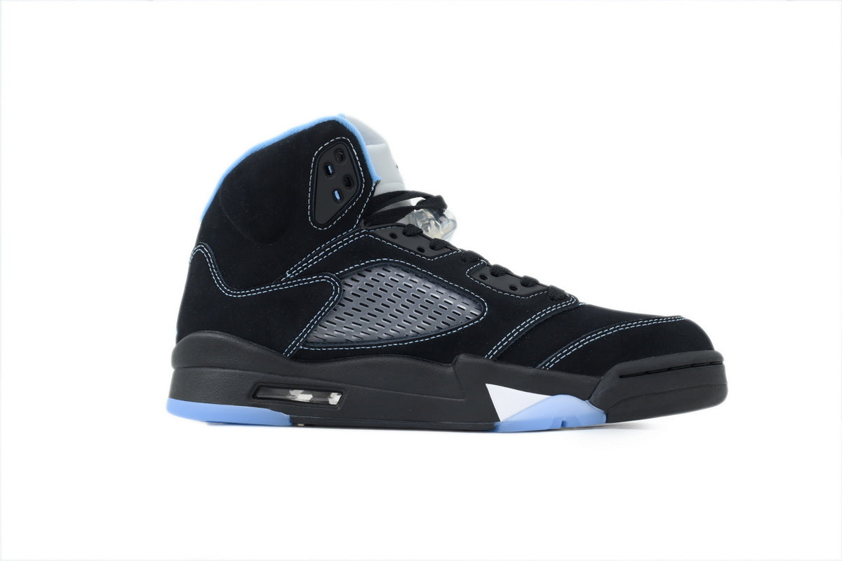 Air Jordan 5 Retro 'Black University Blue' 2026 sneaker product image 4 | Foot Spikes