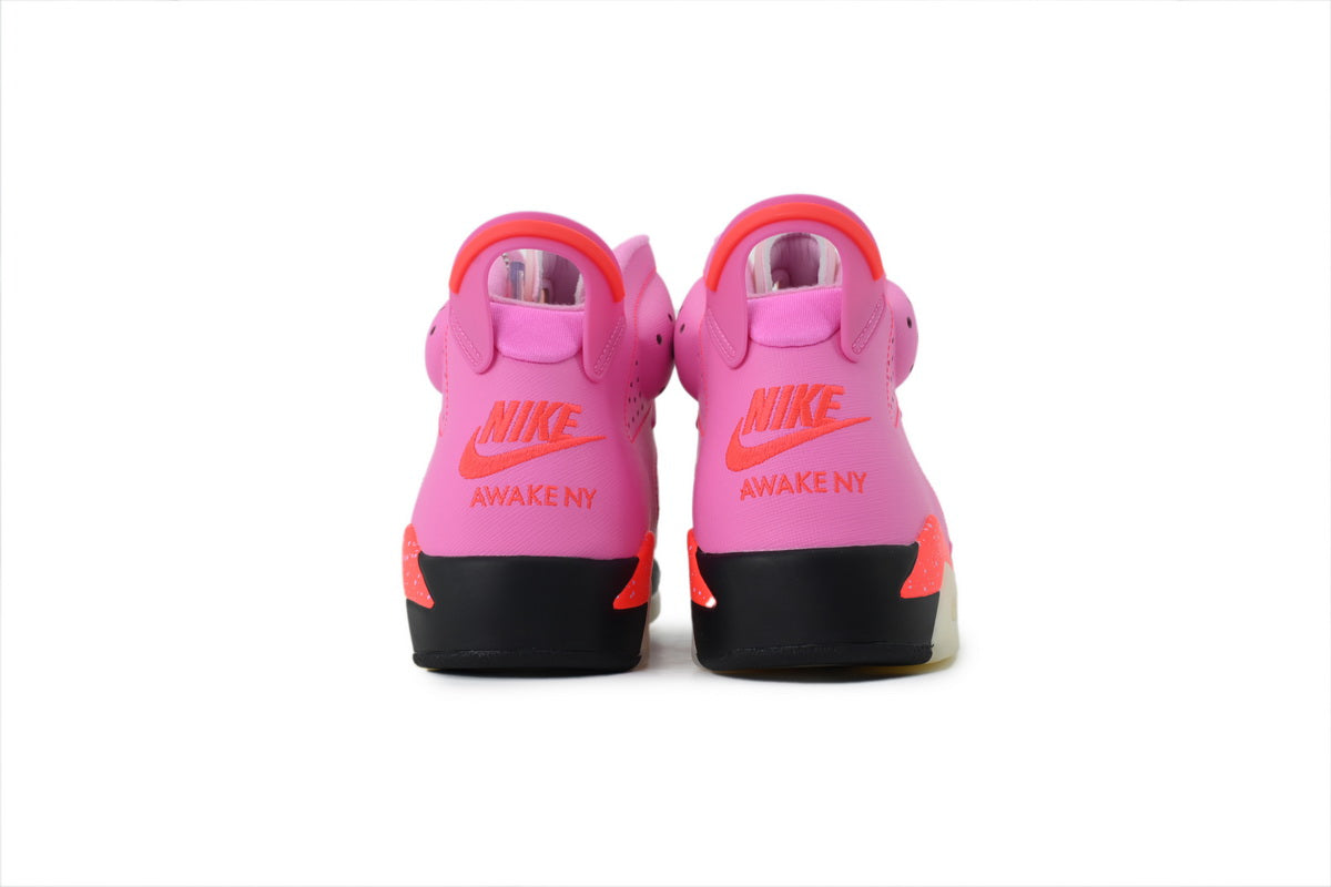 Awake NY x Air Jordan 6 Retro 'Playful Pink Infrared' sneaker product image 3 | Foot Spikes