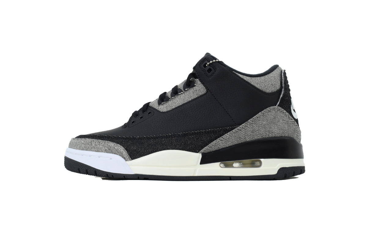 Levi's x Air Jordan 3 Retro SP 'Black Denim' sneaker product image 1 | Foot Spikes