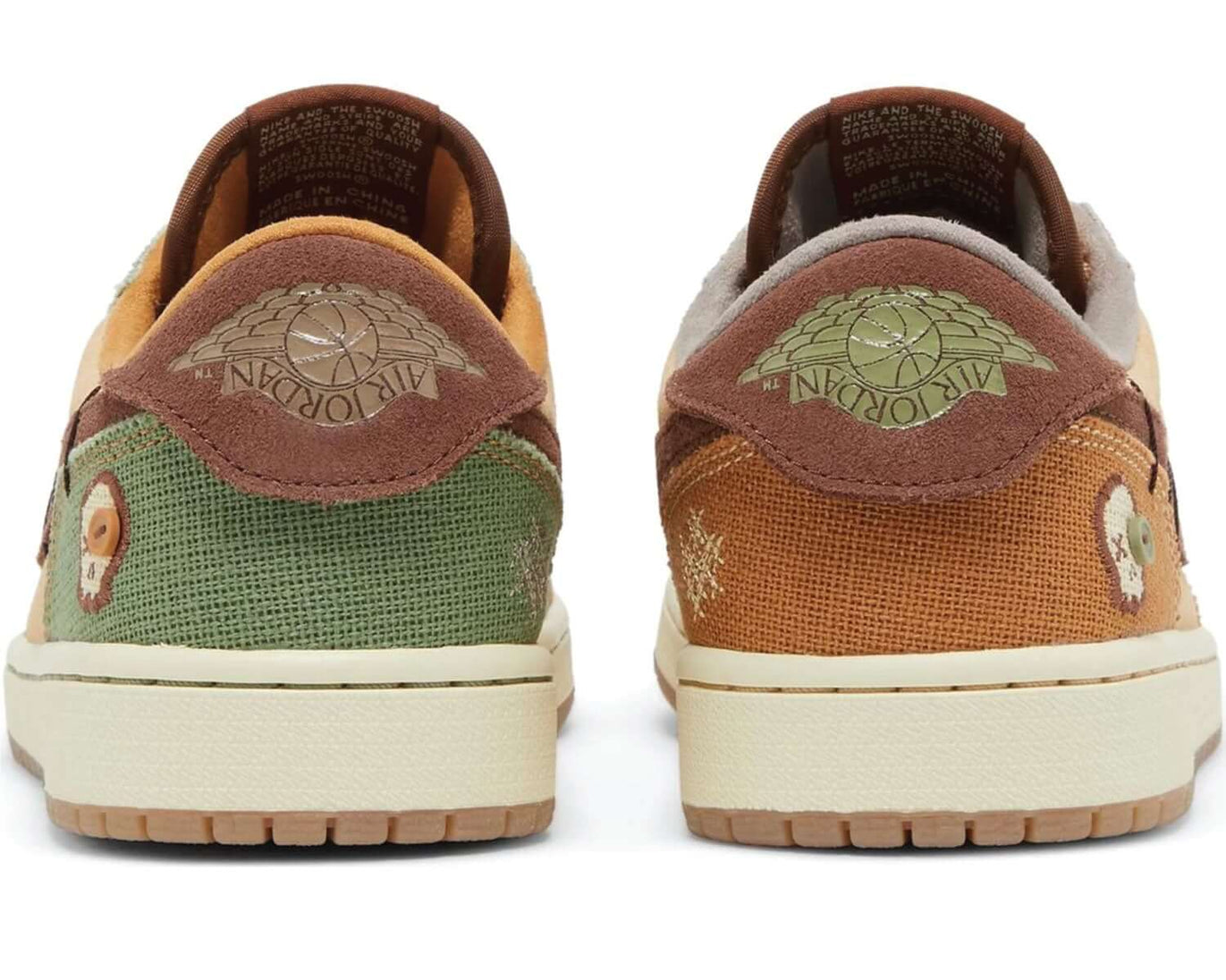 Air Jordan 1 Retro Low OG 'Voodoo' Zion Williamson sneaker product image 3 | Foot Spikes