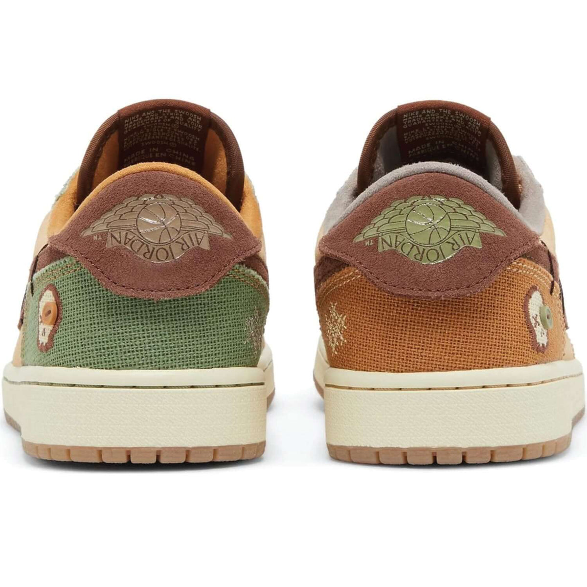 Air Jordan 1 Retro Low OG 'Voodoo' Zion Williamson sneaker product image 3 | Foot Spikes