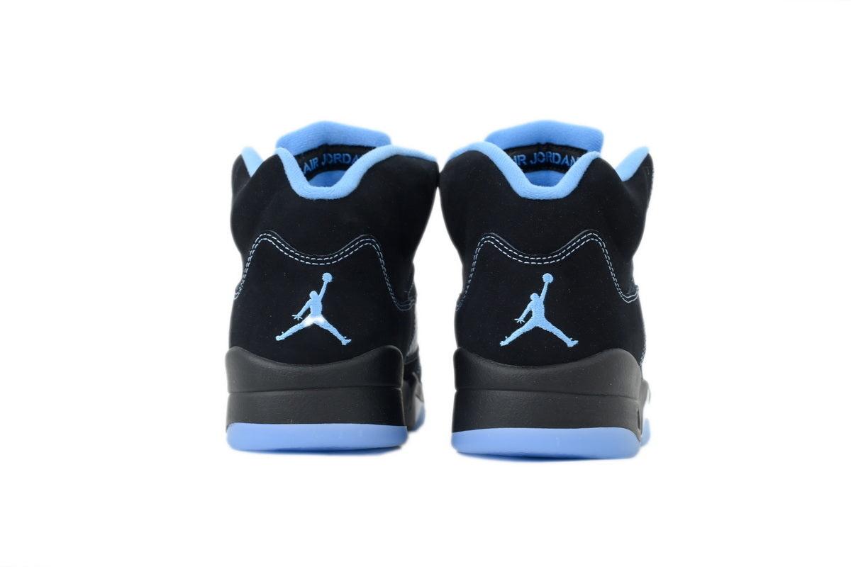 Air Jordan 5 Retro 'Black University Blue' 2026 sneaker product image 3 | Foot Spikes