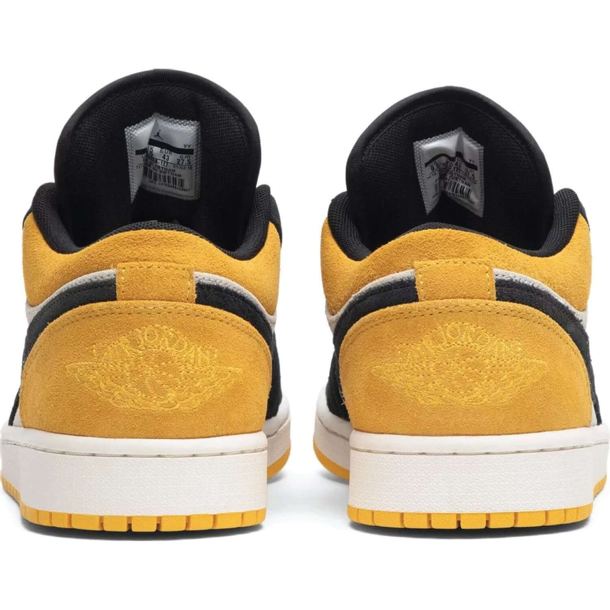 Air Jordan 1 Low Sail 'University Gold Black' sneaker product image 3 | Foot Spikes