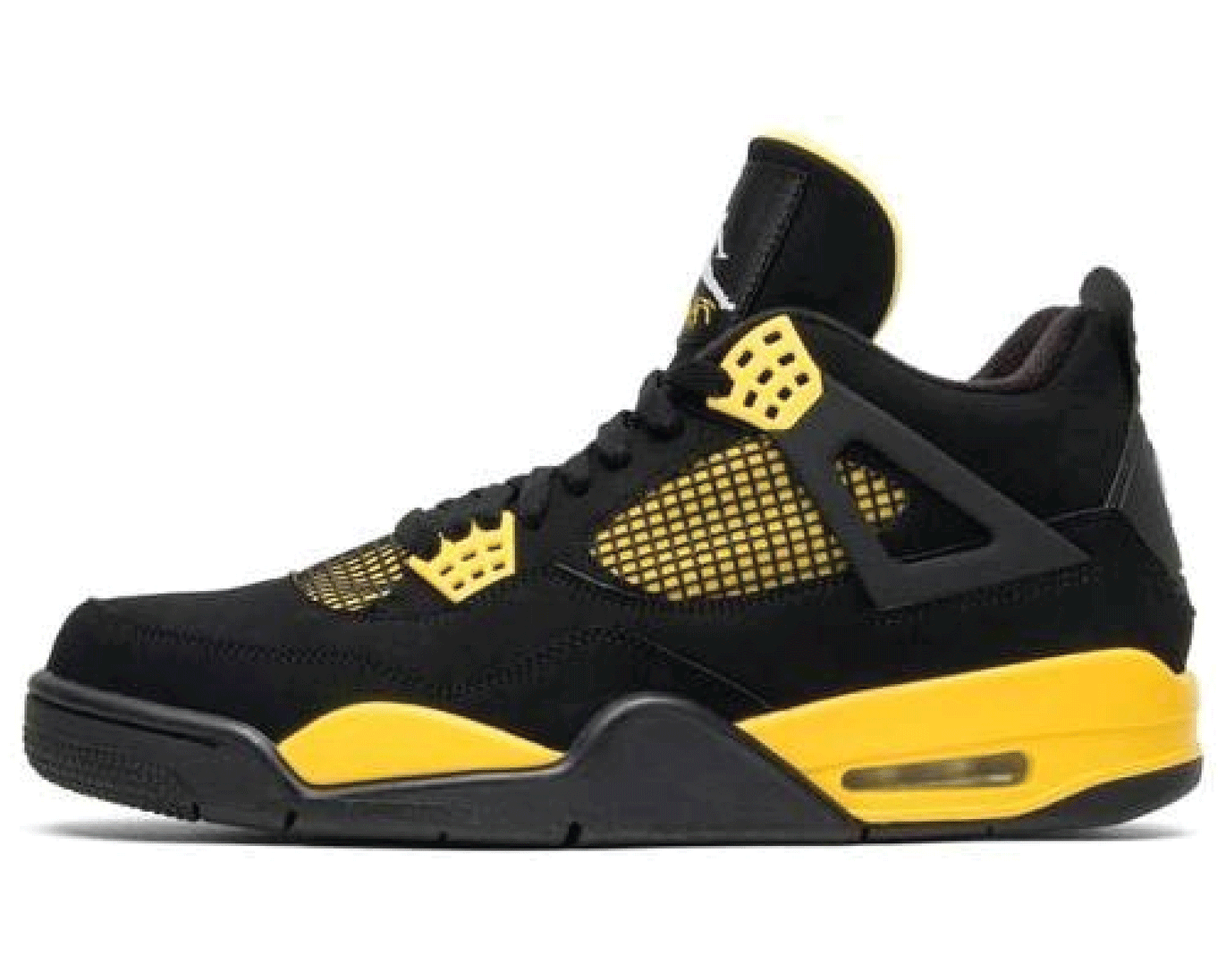 Air Jordan 4 Retro Yellow Thunder sneaker product image 1 | Foot Spikes