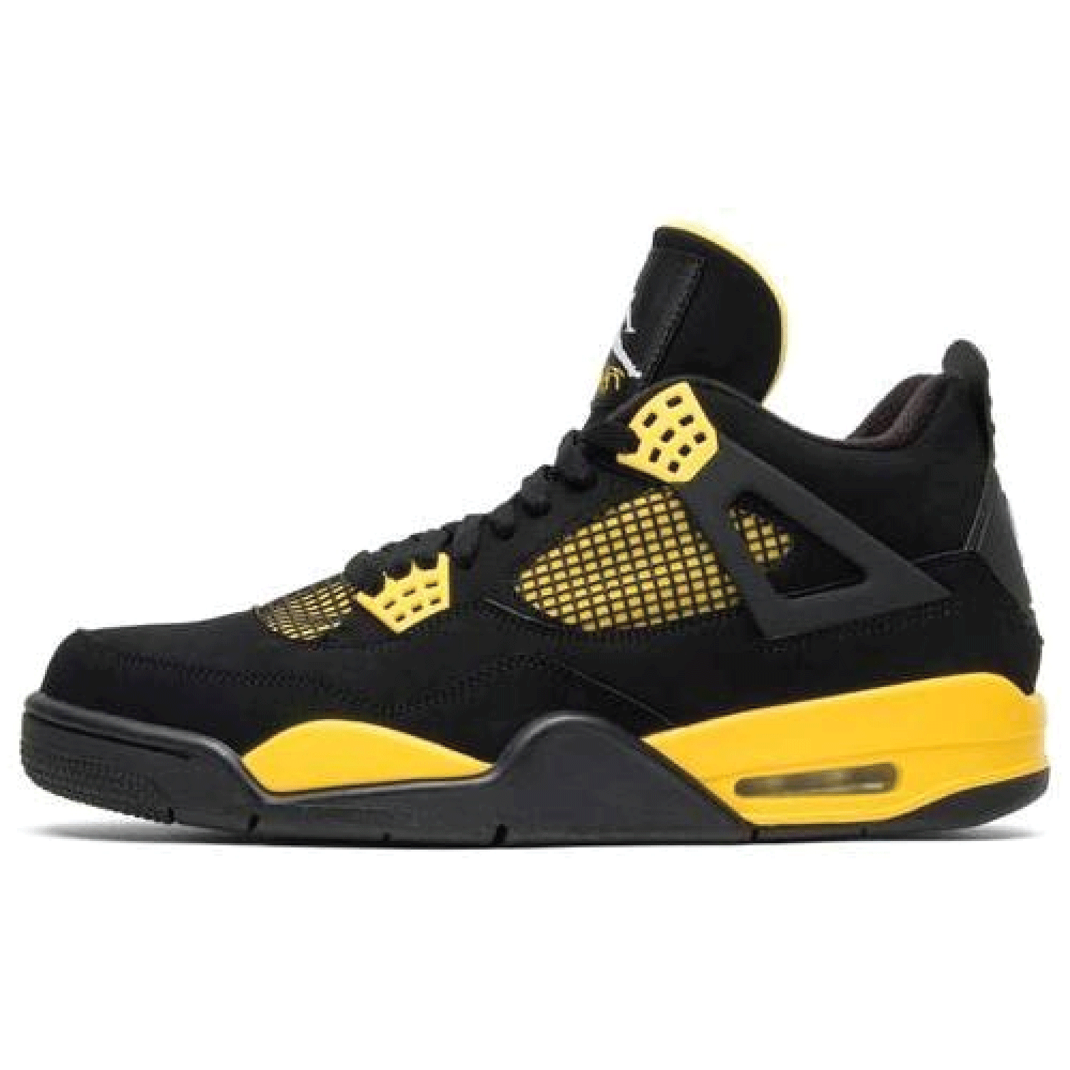 Air Jordan 4 Retro Yellow Thunder sneaker product image 1 | Foot Spikes