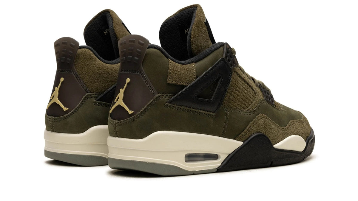 Air Jordan 4 Craft "Medium Olive" sneaker product image 4 | Foot Spikes