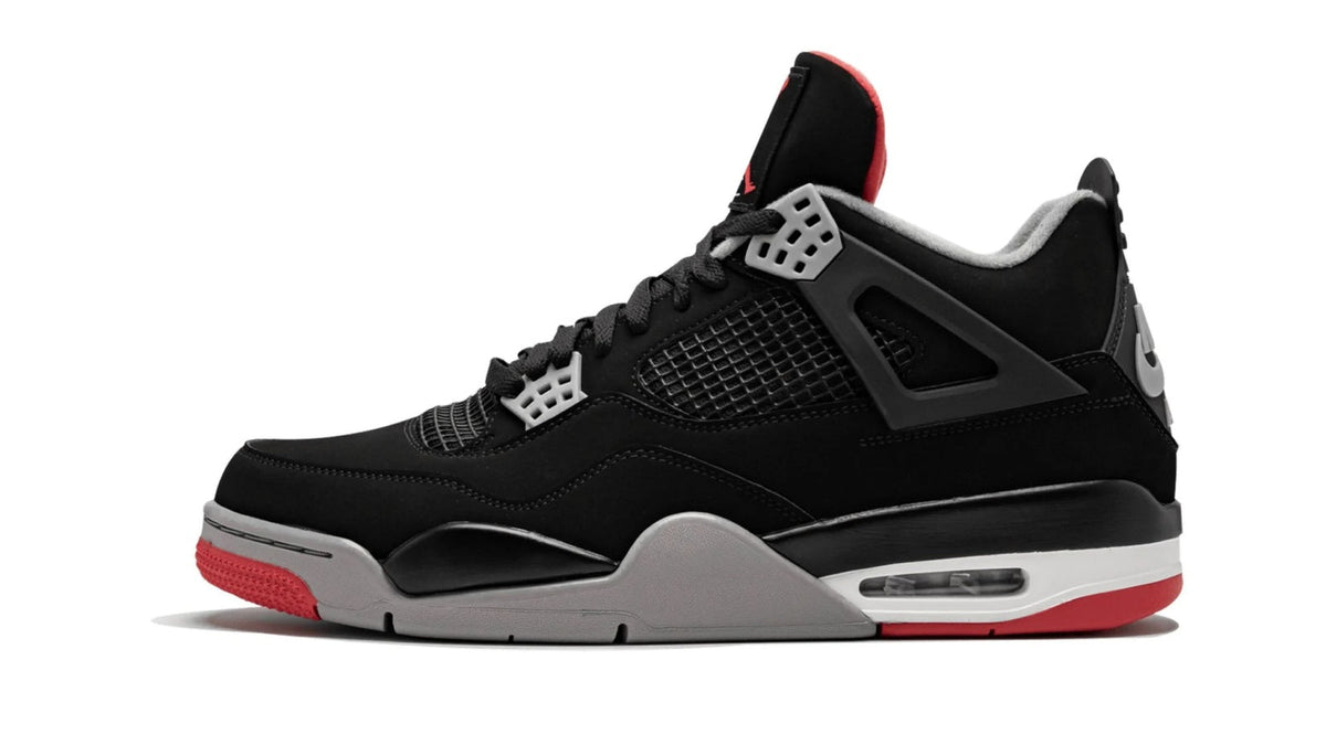Air Jordan 4 Retro "Bred 2019" sneaker product image 1 | Foot Spikes