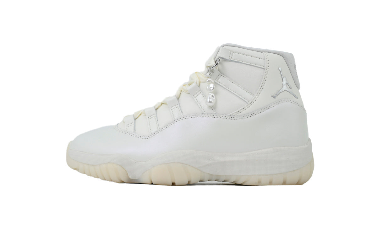 Wmns Air Jordan 11 Retro 'Pearl / Grand Finale' sneaker product image 1 | Foot Spikes