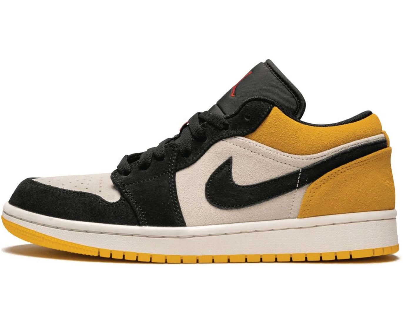 Air Jordan 1 Low Sail 'University Gold Black' sneaker product image 1 | Foot Spikes