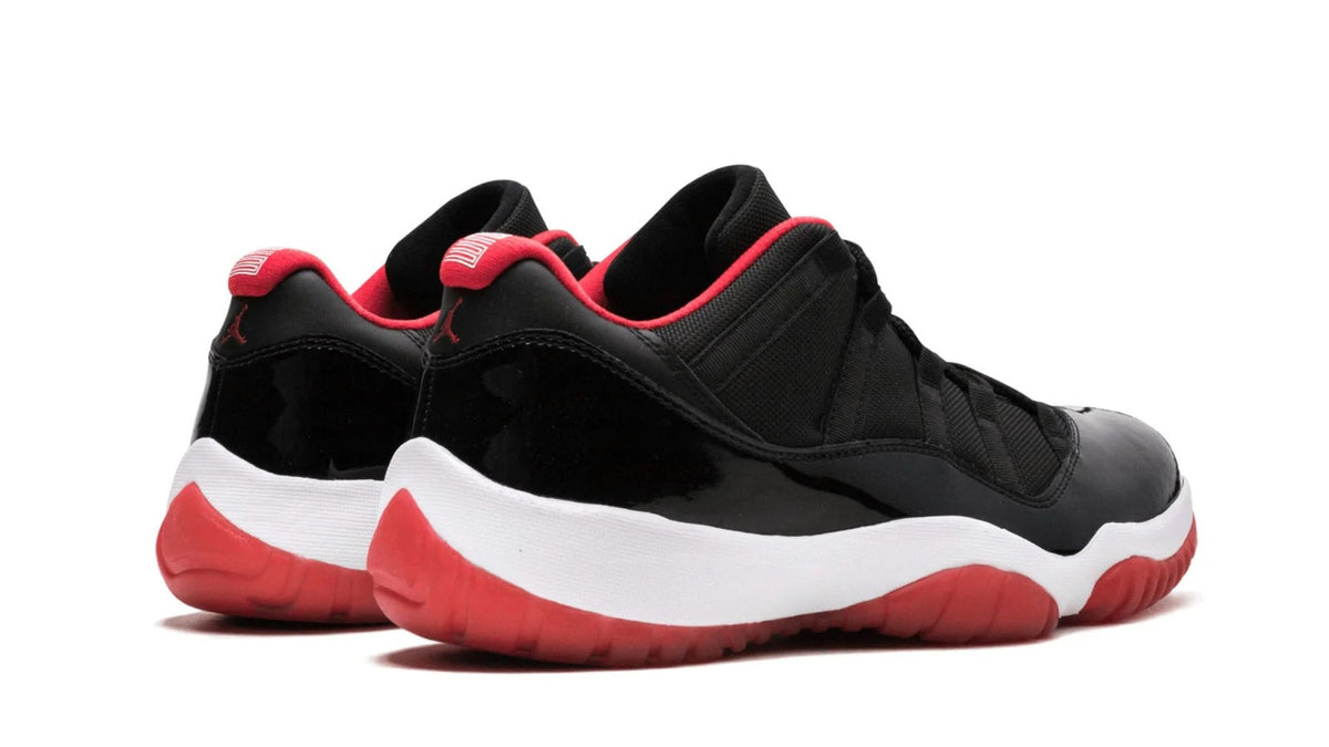 Air Jordan 11 Retro Low "Bred" sneaker product image 4 | Foot Spikes