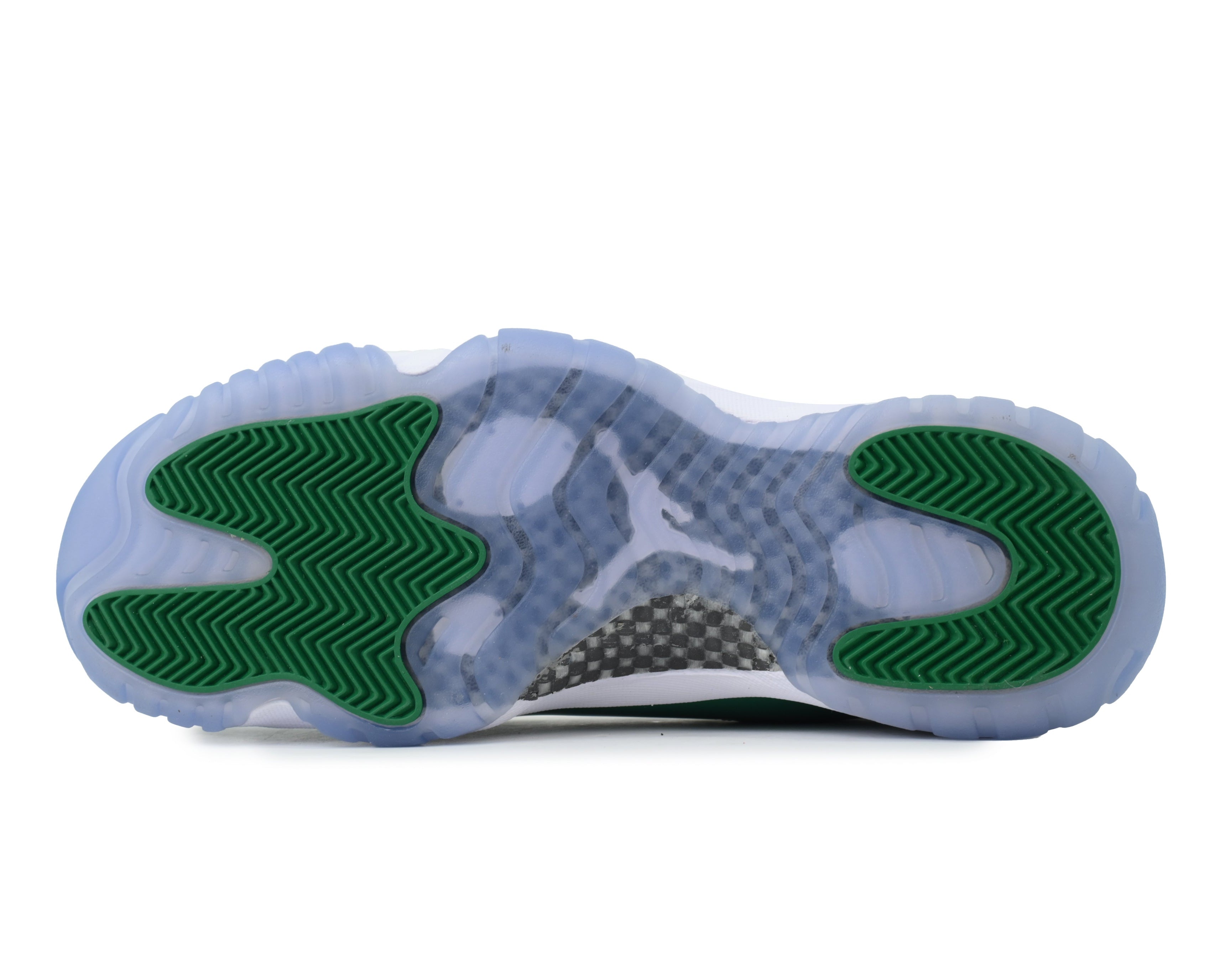 Air Jordan 11 Retro White Green sneaker product image 2 | Foot Spikes