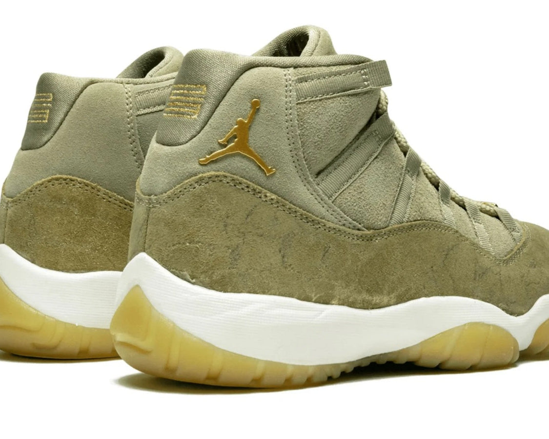 AIR JORDAN 11 RETRO WMNS "Neutral Olive" sneaker product image 4 | Foot Spikes