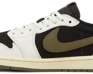 Travis Scott x Air Jordan 1 Retro Low OG 'Canary' (Women's) sneaker product image 1 | Foot Spikes