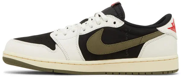 Travis Scott x Air Jordan 1 Retro Low OG 'Canary' (Women's) sneaker product image 1 | Foot Spikes