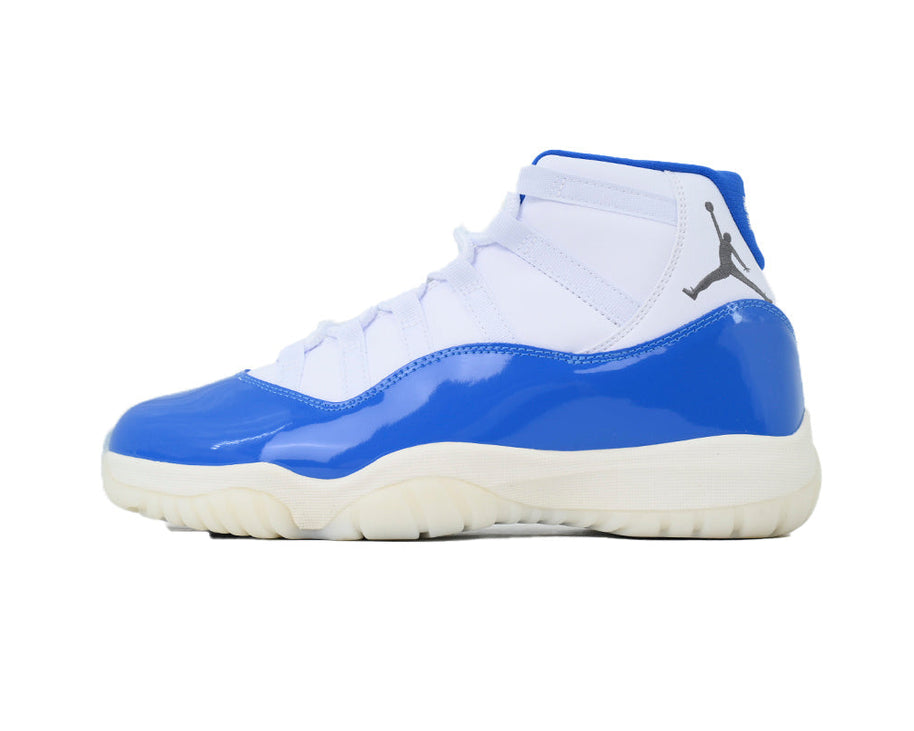 Air Jordan 11 Retro Sports Blue sneaker product image 1 | Foot Spikes