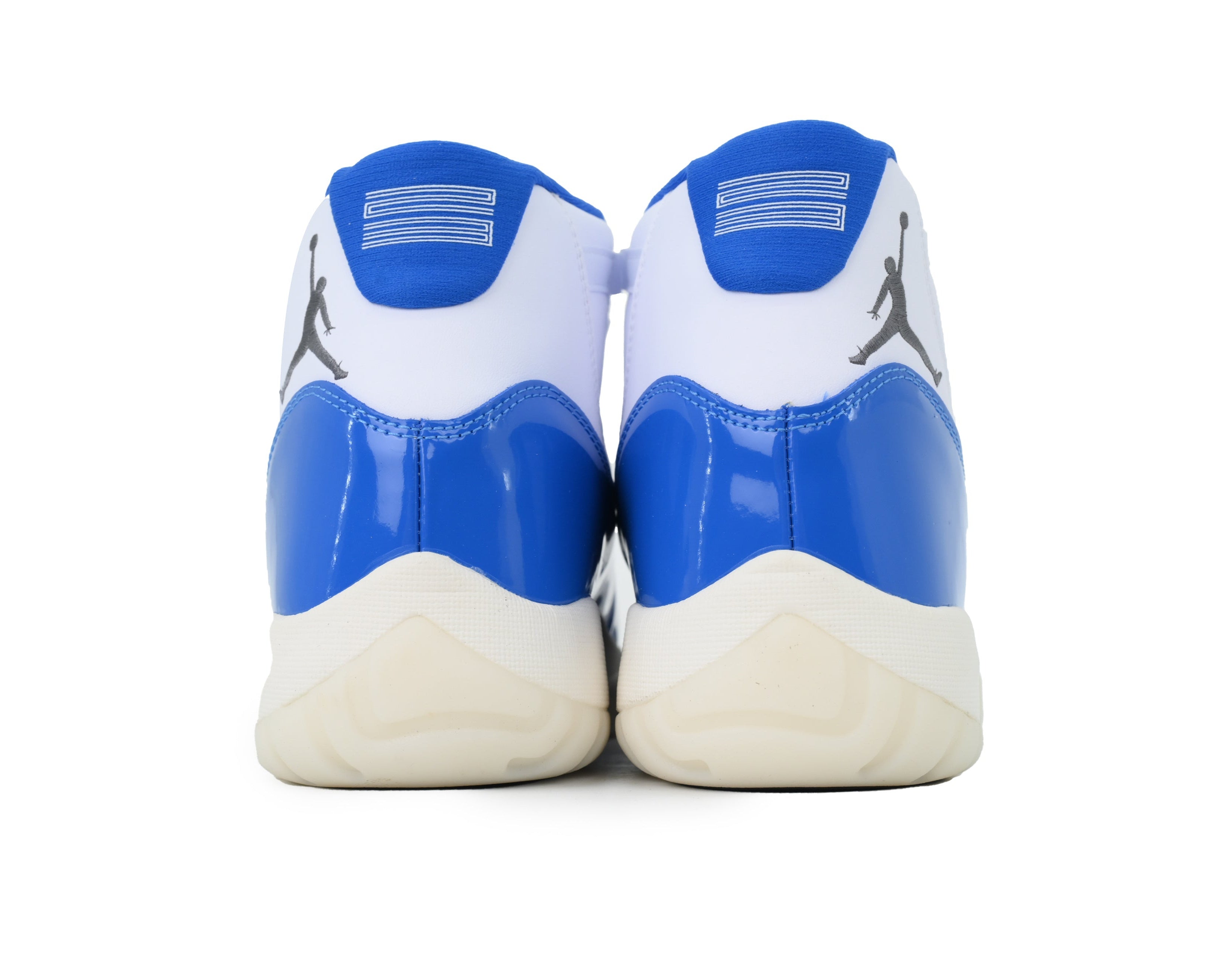 Air Jordan 11 Retro Sports Blue sneaker product image 3 | Foot Spikes