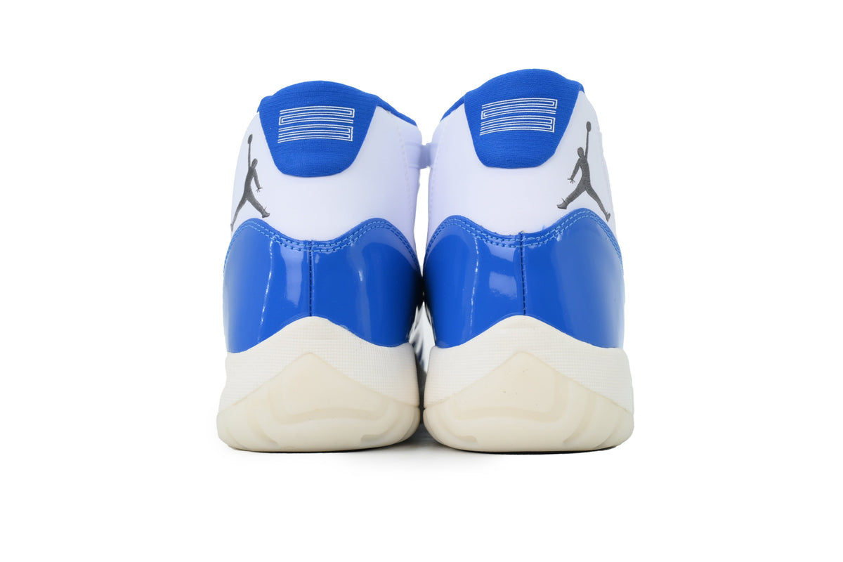 Air Jordan 11 Retro Sports Blue sneaker product image 3 | Foot Spikes