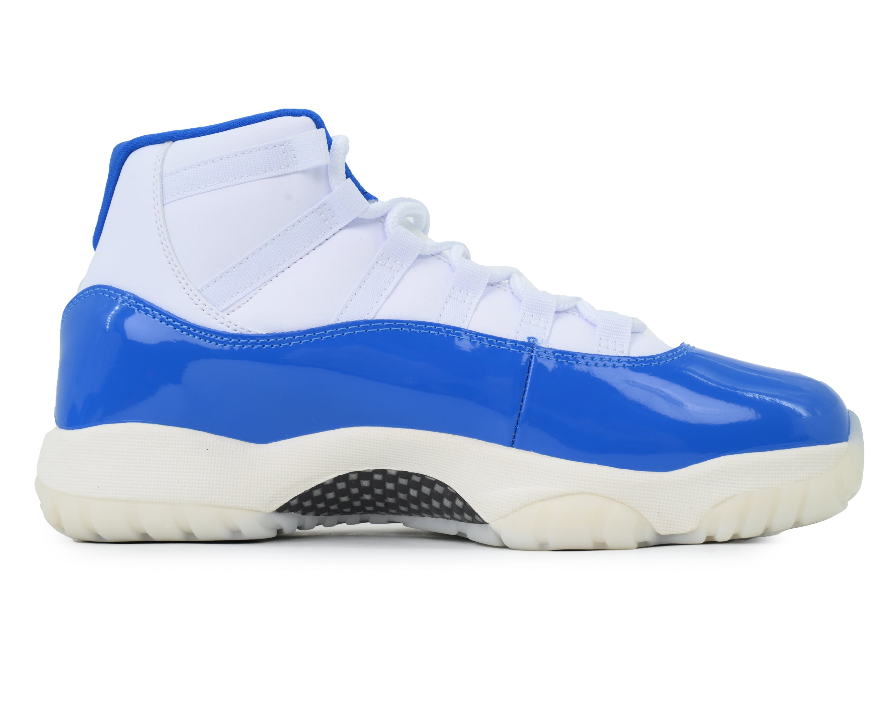 Air Jordan 11 Retro Sports Blue sneaker product image 4 | Foot Spikes