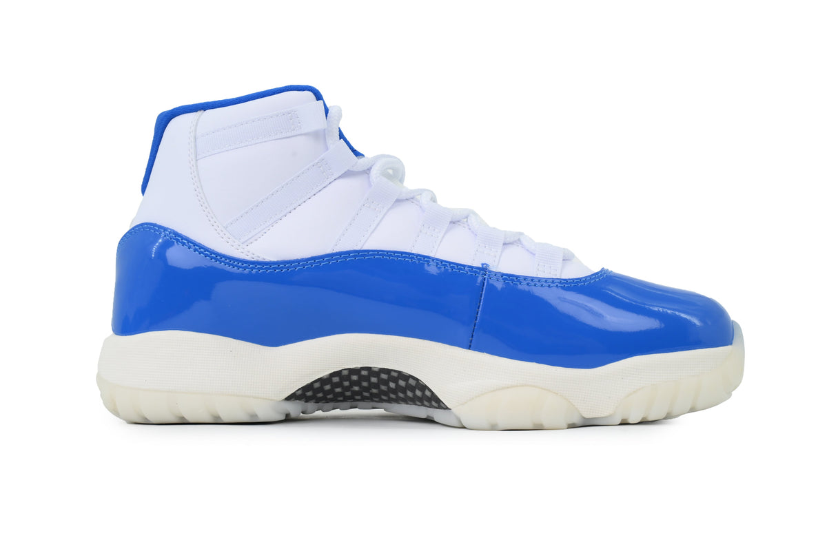 Air Jordan 11 Retro Sports Blue sneaker product image 4 | Foot Spikes
