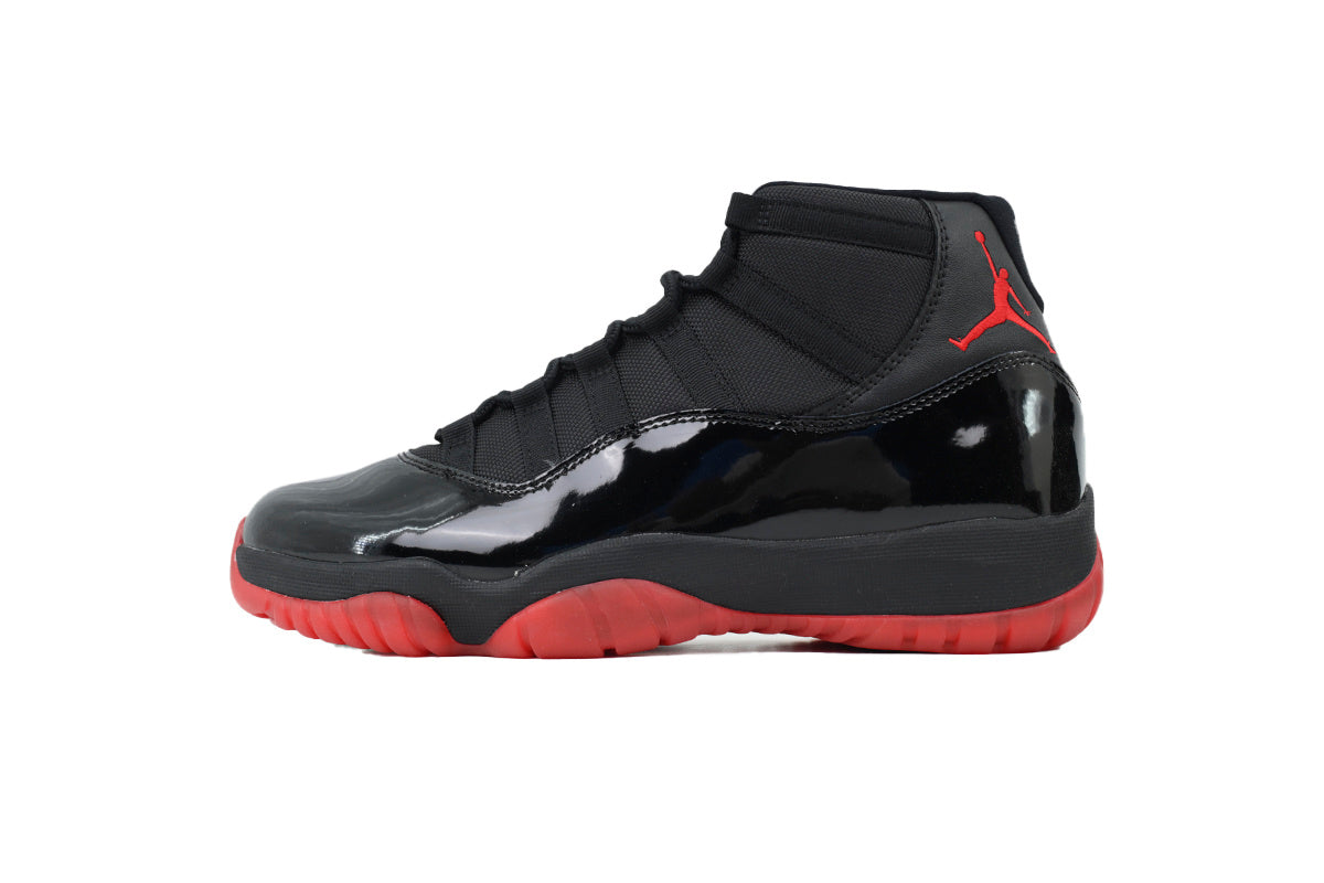 Air Jordan 11 Retro New Black Red sneaker product image 1 | Foot Spikes