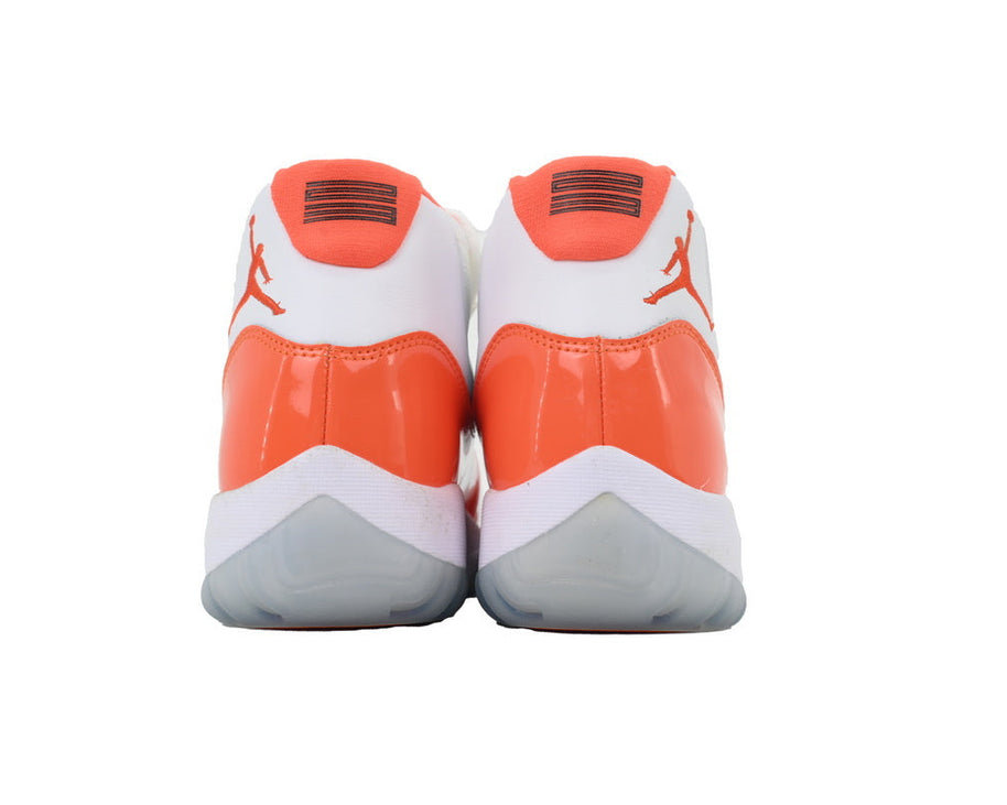 Air Jordan 11 Retro White Orange sneaker product image 3 | Foot Spikes