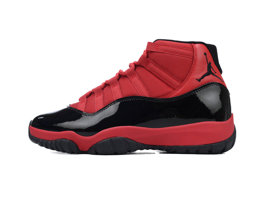 Air Jordan 11 Retro "Black Red” sneaker product image 1 | Foot Spikes