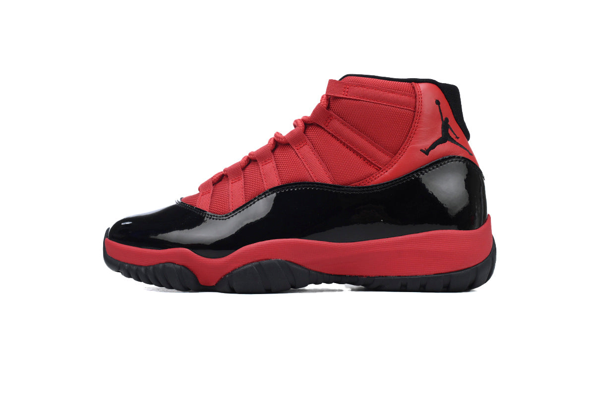 Air Jordan 11 Retro "Black Red” sneaker product image 1 | Foot Spikes