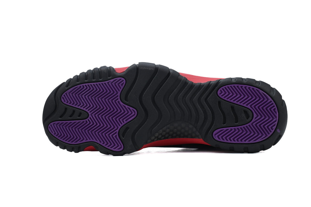 Air Jordan 11 Retro "Black Red” sneaker product image 2 | Foot Spikes